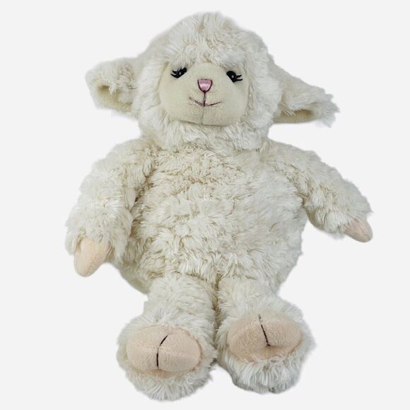 BabyStyle 16" LuLu Lamb Sheep Plush Baby Nursery Fuzzy Floppy Squishy Lovey Soft - Picture 2 of 10
